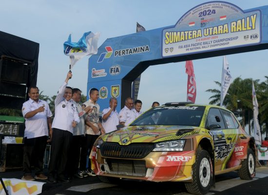 Buka Ajang Asia-Pacific Rally Championship, Agus Fatoni Sebut APRC Mampu Populerkan Sumut Lewat Olahraga