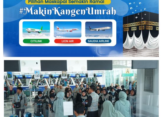 Dari Bandara Kualanamu, 3 Maskapai Layani Penerbangan Langsung Tujuan Madinah dan Jeddah