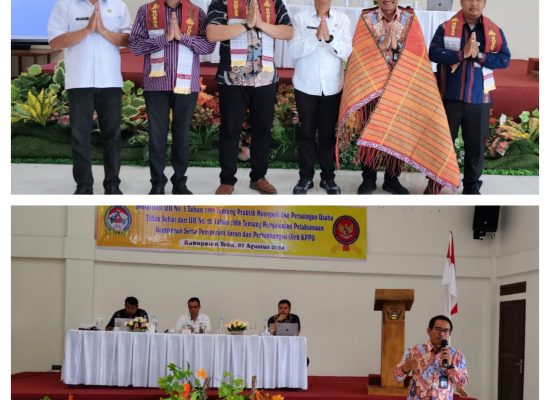 KPPU dan Pemkab Toba Bersinergi Ciptakan Iklim Persaingan Usaha Sehat