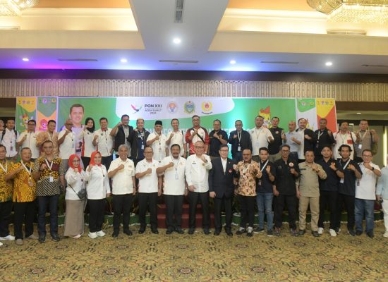 Effendi Pohan Buka DRM PON XXI 2024 Aceh-Sumut