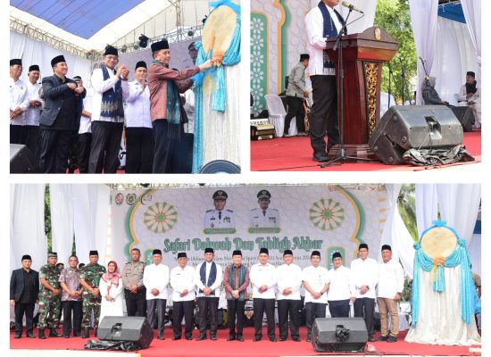 Safari Dakwah, Tabligh Akbar dan FSQ ke-46, Pj Bupati: Pererat Tali Silaturahmi dan Spirit PON ke-21