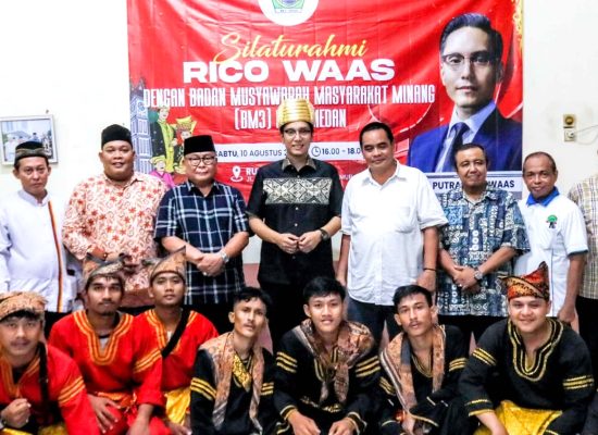 Berkunjung ke BM3 Medan, Taufik Hidayat Tanjung: Rico Waas adalah Sosok Anak Muda yang Peduli Tentang Budaya