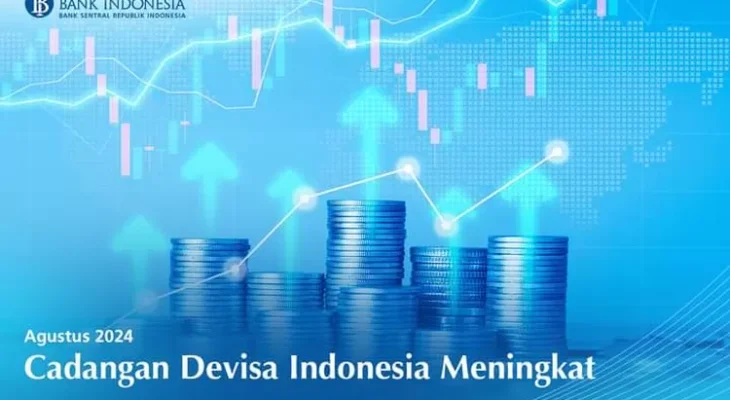 Cadangan Devisa Indonesia Meningkat Pada Akhir Agustus Dibanding Juli 2024
