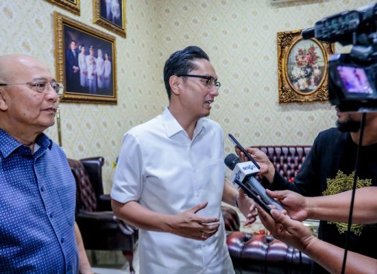 Silaturahmi ke Dzulmi Eldin, Rico Waas: Kami Masih Muda Sehingga Butuh Nasihat-nasihat dari para Pemimpin Terdahulu