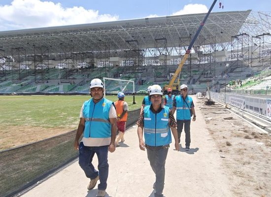 Jelang Pembukaan PON XXI, Manager UP3 Lubuk Pakam Tinjau Kesiapan Kelistrikan Sport Center