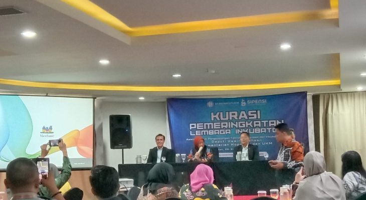 Bersama Kemenkop UKM RI, Inkubator Bisnis Umar Usman Dorong Tingkatkan Kualitas Lembaga Inkubator