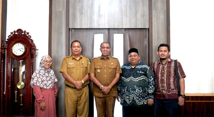 Pj Bupati Langkat Bersama Dompet Dhuafa Waspada, Bahas Penanganan Stunting