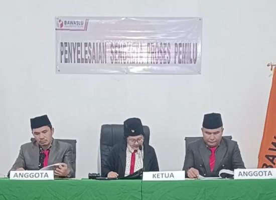 Bawaslu Nisel Tolak Seluruh Permohonan Partai Garuda