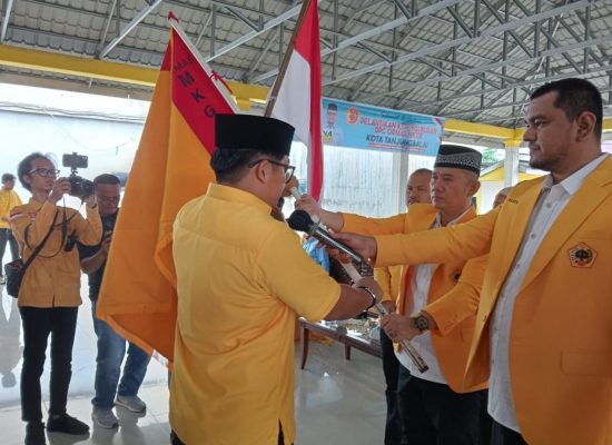 Ilham Fauzi Pimpin DPC Ormas MKGR Kota Tanjungbalai Priode 2023-2026