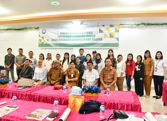 Sekda Ikhtiar Duha Buka Giat Bimtek Penyuluhan Keamanan Pangan Dinas Kesehatan