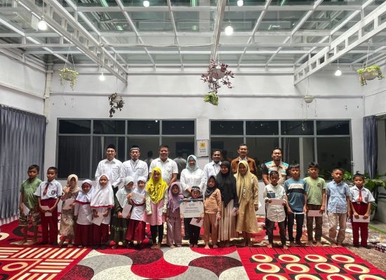 Kolaborasi YBM dan PLN UP3 Padangsidimpuan Gelar Program Sosial dan Berbagi Kebahagiaan Bersama Anak Yatim Dhuafa