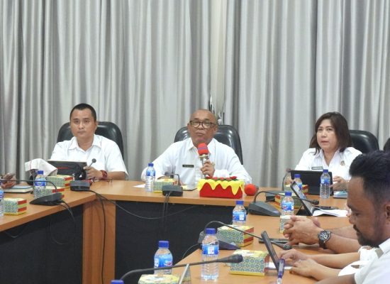 Sekda Ikhtiar Duha Pimpin Giat Diskusi Pemuktakhiran PPKD Kab. Nias Selatan 2024