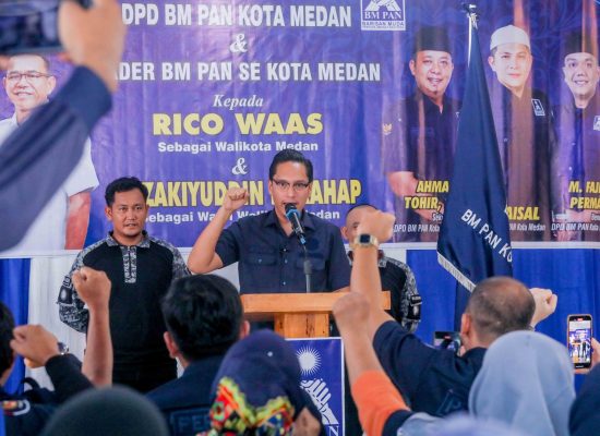 Deklarasikan Dukungan, M Faisal: BM PAN Akan All Out Menangkan Rico-Zaki di Pilkada 2024