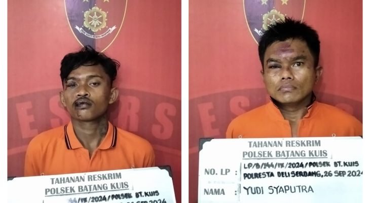 Ketahuan Mau Nyolong Sepeda Motor, Duet Maling Digimbali Massa