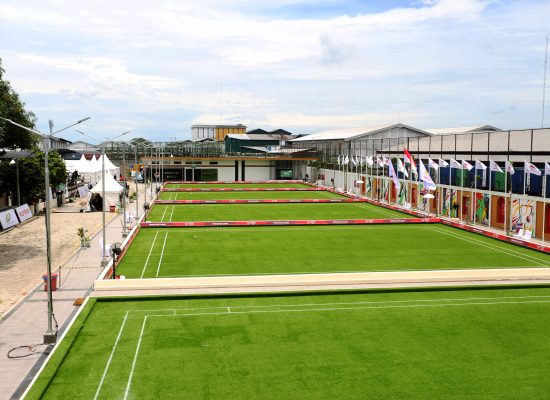 Dilengkapi Berbagai Fasilitas dan Berstandar Nasional, Lapangan Gateball Sumut PON XXI Jadi Venue Terbaik di Indonesia