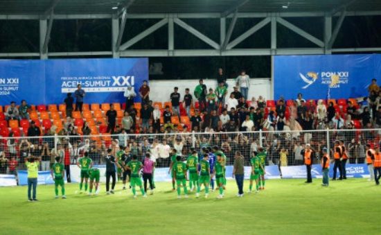 Bungkam Papua Barat 3-0, Tim Sepakbola Sumut Kokoh di Puncak Grup B
