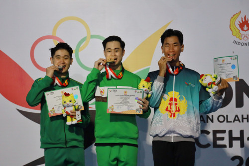 Nicholas Persembahkan Emas untuk Wushu Sumut