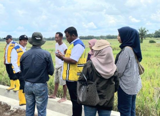 Tim BWSS II Medan Tinjau Proyek P3-TGAI Tahap Satu di Kabupaten Simalungun