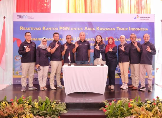 PGN Agresif Kembangkan Market Gas Bumi di Indonesia Timur