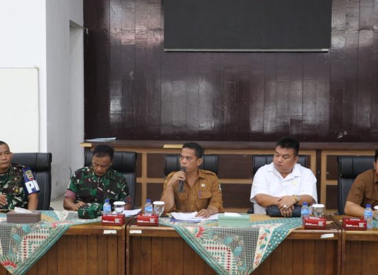 Pjs Wali Kota Pematangsiantar Diwakili Sekda Pimpin Rapat Tim Desk Pilkada 2024