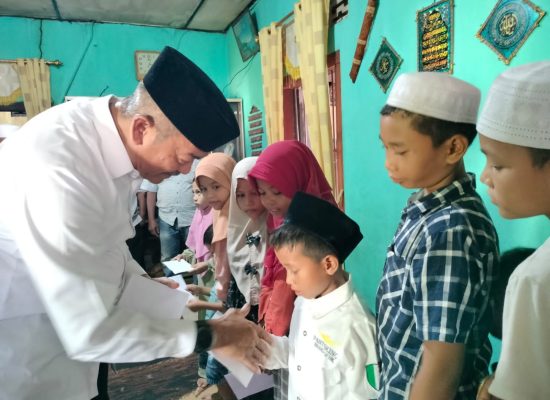 Lagi, Saipullah Santuni  Anak Yatim Enam Desa di Panyabungan