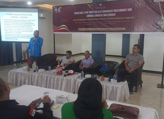 KPU Laksanakan Sosialisasi Tatap Muka Melalui Ormas dan LSM