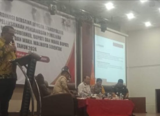 Bawaslu Sumut Rapat Koordinasi Bersama Stakeholder di Kota Tanjungbalai