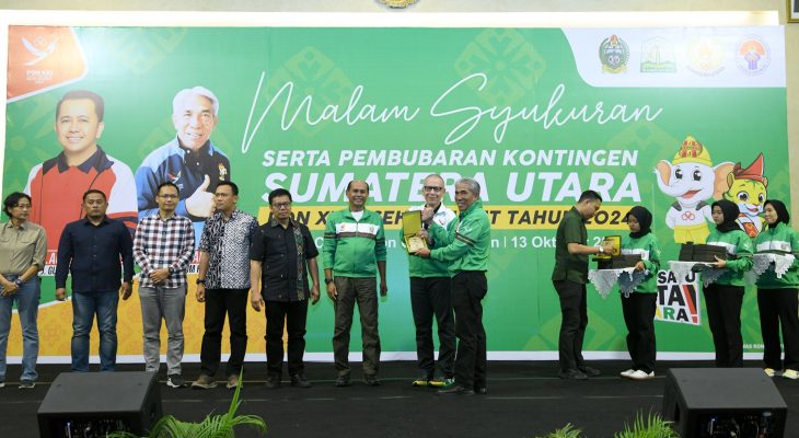 Kembalikan Marwah Sumut di PON XXI, Agus Fatoni Sanjung Atlet Sumut