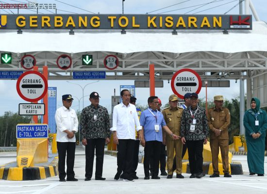 Tol Indrapura-Kisaran Seksi 2 Diresmikan Presiden Jokowi