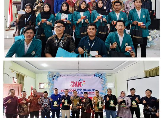 OJK dan Forkom IJK Sumut Tutup Rangkain BIK, Dihadiri 300 Peserta dari Mahasiswa/i STAIN Madina