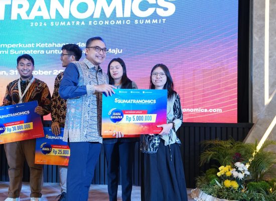 KPw BI Sumut Umumkan & Serahkan Pemenang Call for Paper Sumatranomics 2024, Berikut Nama-Namanya