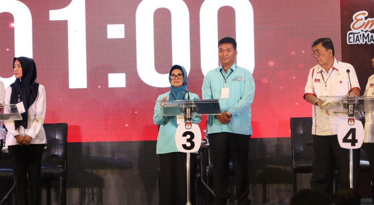 Paslon Nomor Urut 3 dr Susanti-Ronald Berhasil Menguasai Materi Debat yang Diselenggarakan oleh KPU Pematangsiantar