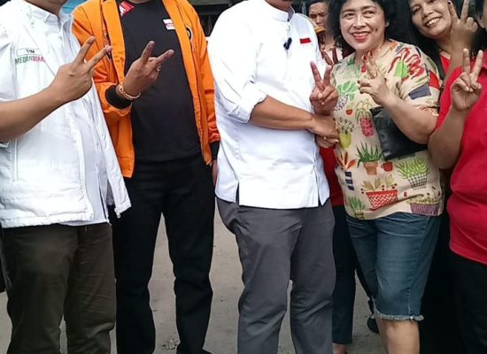 Serap Aspirasi Pedagang, Calon Walikota Nomor Urut 2 Prof Ridha Dharmajaya Berkunjung ke Pasar Jahe Simalingkar Medan