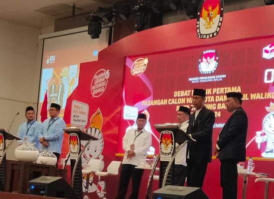 KPU Laksanakan Debat Pertama Calon Walikota dan Wakil Walikota Tanjungbalai Tahun 2024