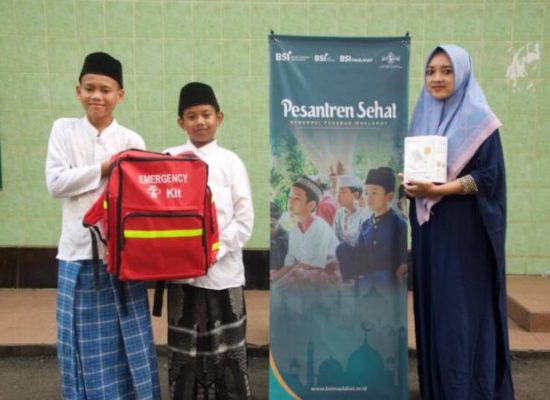 BSI Maslahat Jalankan Program Pesantren Sehat 2024 di Pesantren Roudlotul Qur’an Cilacap