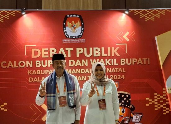 Paslon SAHATA Lebih Awal Masuki Arena Debat Publik