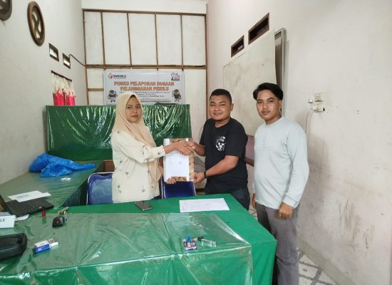 Dugaan Pelanggaran Kampanye di Kantor Bawaslu Madina, AS Buat Laporan