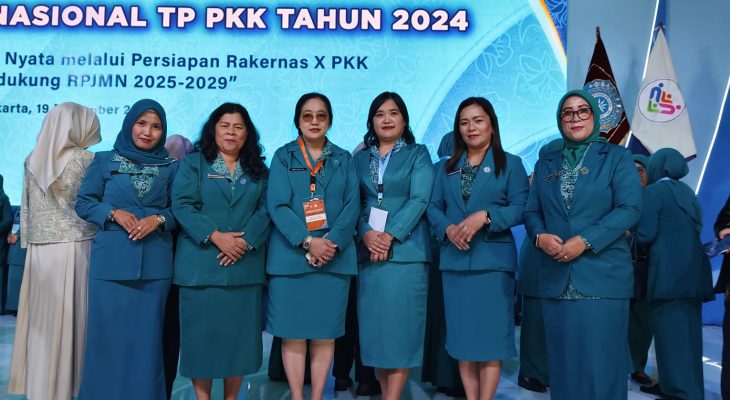 Pjs Ketua TP PKK Pematangsiantar Hadiri Rakornas TP PKK Tahun 2024