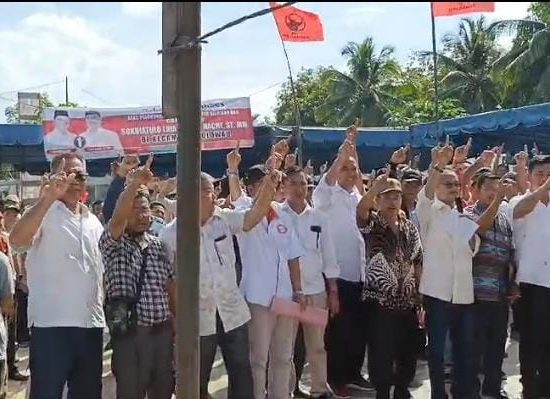 Pasangan Cabup dan Cawabup Nomor Urut 1, Sokhi -Yusuf Kukuhkan Korcam dan Kordes di Dapil III