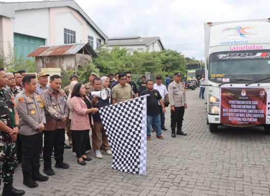 Penyaluran Logistik Pilkada Serentak 2024, Pemkab Dukung Penuh Pelaksanaan Tahapan Pilgub Sumut & Pilbup Deli Serdang