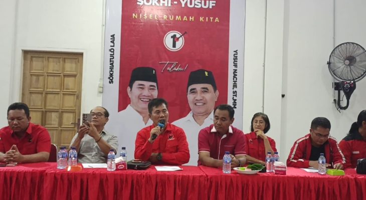 99% Data Masuk di BSPN, Raihan Perolehan Pasangan Sokhi -Yusuf Sebanyak 65.436 Suara