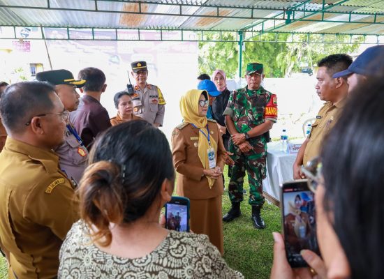Sehari Sebelum Pemungutan Suara, dr Susanti Monitoring TPS