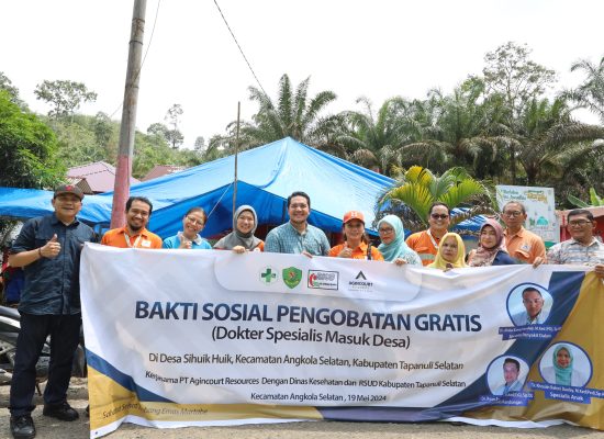 Agincourt Resources Bawa Dokter Spesialis Masuk ke Desa, Lebih Dari 3.000 Warga Terima Manfaatnya