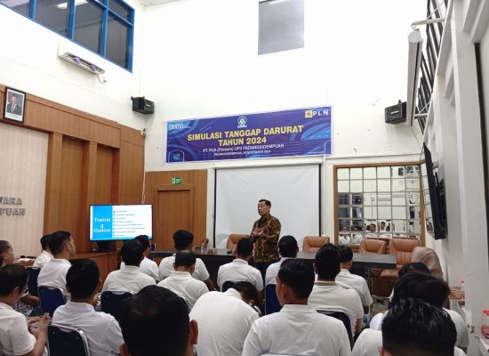PLN UP3 Padang Sidempuan Pastikan Kesiapsiagaan Pegawai Dengan Pelatihan Tanggap Darurat