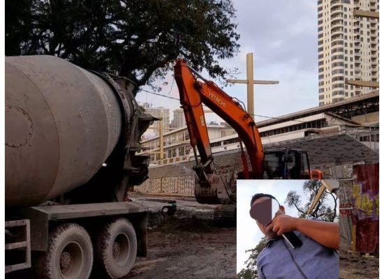 Preman Pengawas Proyek Revitalisasi Lapangan Merdeka Ancam Warga