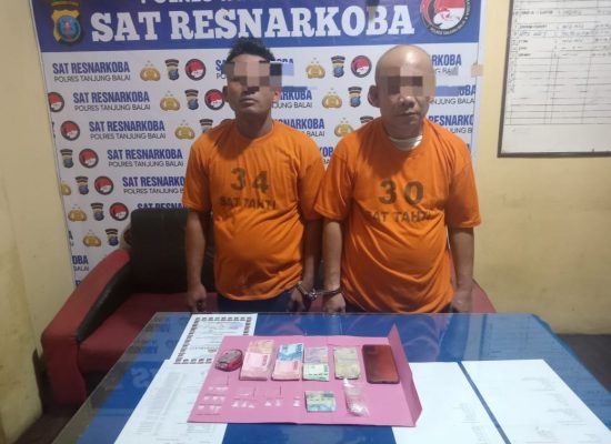 Pengedar Narkoba Jenis Sabu di Kota Tanjung Balai Ditangkap Polisi