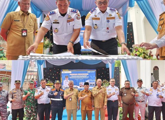 Pemprov Sumut Resmikan Pengoperasian Pos Jaga dan Palang Pintu Kereta Api Tanjungbalai