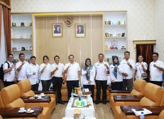 Wali Kota Pematangsiantar dr. Susanti Dewayani SpA menerima Kunker Kepala Perwakilan BPK RI Sumatera Utara