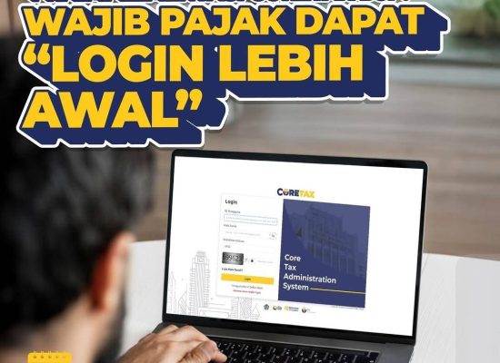Wajib Pajak Dapat Log In Ke Coretax DJP, Catat Tanggalnya!