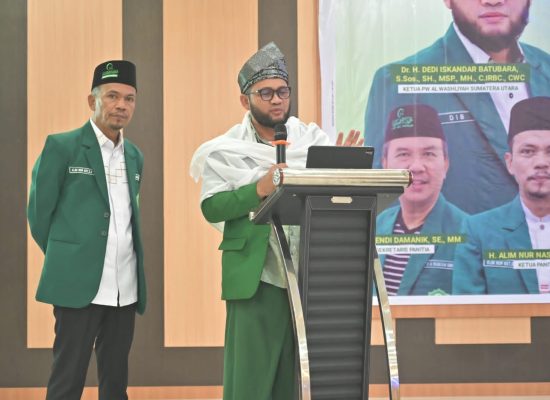 Dedi Iskandar Batubara Kembali Pimpin Al Washliyah Sumut Periode 2025-2030